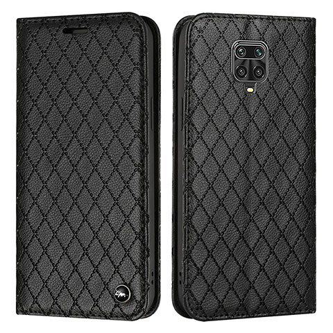 Coque Portefeuille Livre Cuir Etui Clapet H05X pour Xiaomi Redmi Note 9 Pro Max Noir