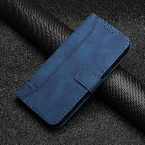 Coque Portefeuille Livre Cuir Etui Clapet H06X pour Google Pixel 7 Pro 5G Bleu