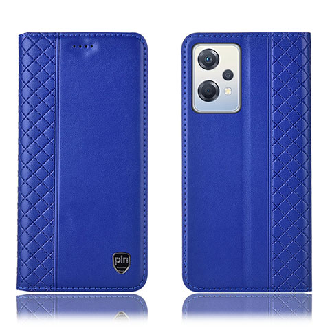 Coque Portefeuille Livre Cuir Etui Clapet H07P pour OnePlus Nord CE 2 Lite 5G Bleu