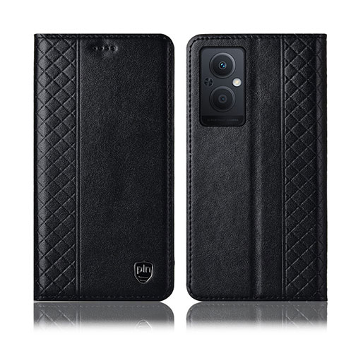 Coque Portefeuille Livre Cuir Etui Clapet H07P pour OnePlus Nord N20 5G Noir