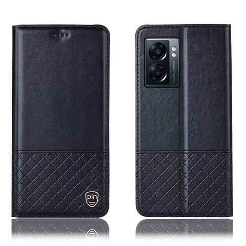 Coque Portefeuille Livre Cuir Etui Clapet H07P pour OnePlus Nord N300 5G Noir