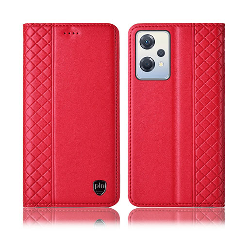 Coque Portefeuille Livre Cuir Etui Clapet H07P pour Oppo K10X 5G Rouge