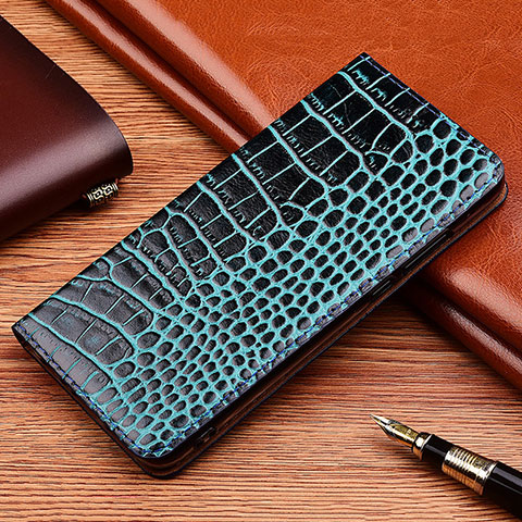 Coque Portefeuille Livre Cuir Etui Clapet H08P pour Xiaomi Black Shark 4 Pro 5G Bleu