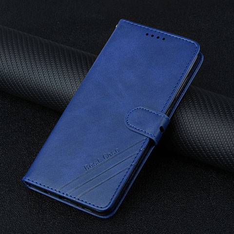 Coque Portefeuille Livre Cuir Etui Clapet H08X pour Google Pixel 6 5G Bleu