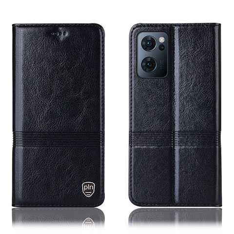 Coque Portefeuille Livre Cuir Etui Clapet H09P pour OnePlus Nord CE 2 5G Noir