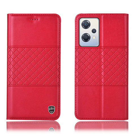 Coque Portefeuille Livre Cuir Etui Clapet H10P pour OnePlus Nord CE 2 Lite 5G Rouge