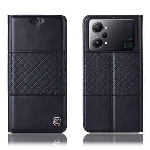 Coque Portefeuille Livre Cuir Etui Clapet H10P pour Oppo K10 Pro 5G Noir