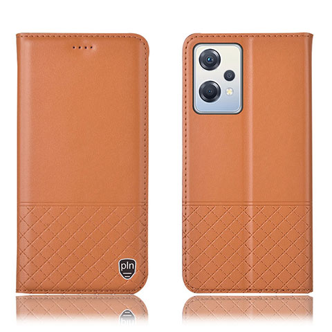 Coque Portefeuille Livre Cuir Etui Clapet H11P pour OnePlus Nord CE 2 Lite 5G Orange