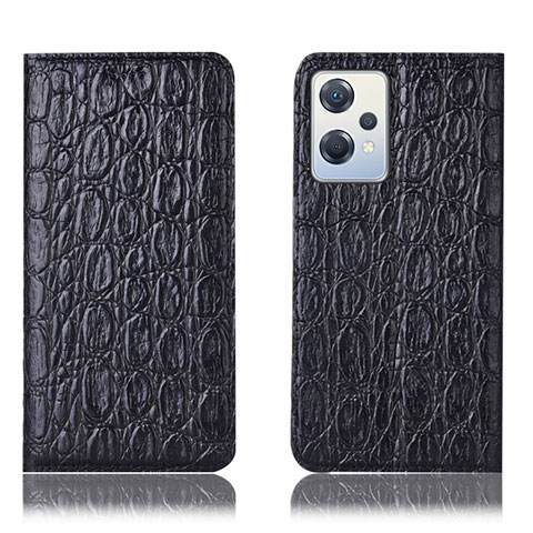 Coque Portefeuille Livre Cuir Etui Clapet H16P pour Oppo K10X 5G Noir