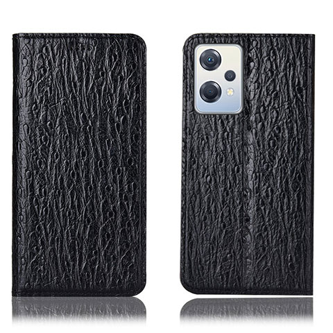 Coque Portefeuille Livre Cuir Etui Clapet H18P pour OnePlus Nord CE 2 Lite 5G Noir