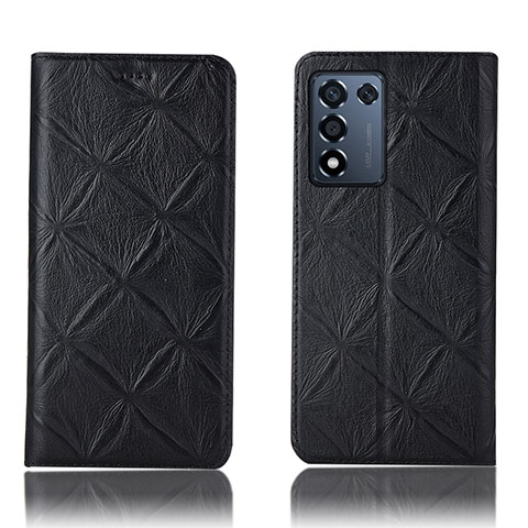 Coque Portefeuille Livre Cuir Etui Clapet H19P pour Oppo K9S 5G Noir