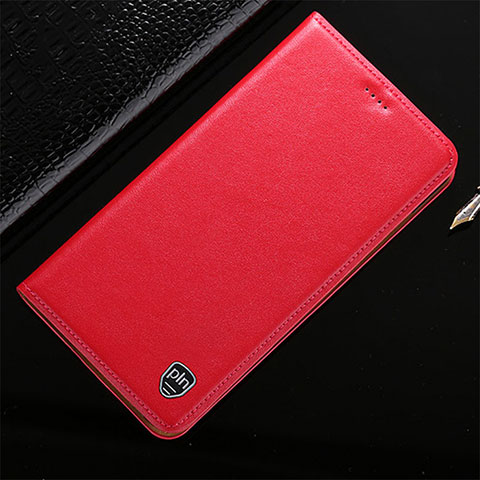 Coque Portefeuille Livre Cuir Etui Clapet H20P pour Vivo iQOO 9 Pro 5G Rouge