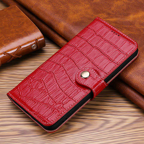 Coque Portefeuille Livre Cuir Etui Clapet H21 pour Apple iPhone 14 Pro Max Rouge