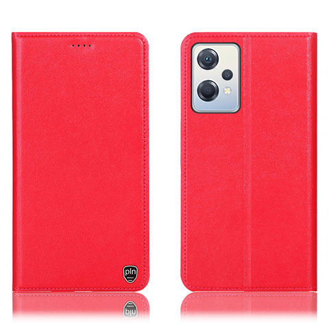 Coque Portefeuille Livre Cuir Etui Clapet H21P pour OnePlus Nord CE 2 Lite 5G Rouge