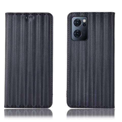 Coque Portefeuille Livre Cuir Etui Clapet H23P pour OnePlus Nord CE 2 5G Noir