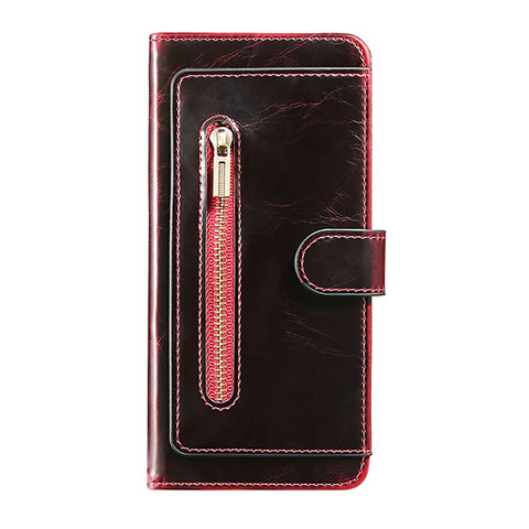 Coque Portefeuille Livre Cuir Etui Clapet JDK pour Samsung Galaxy S20 Ultra 5G Rouge