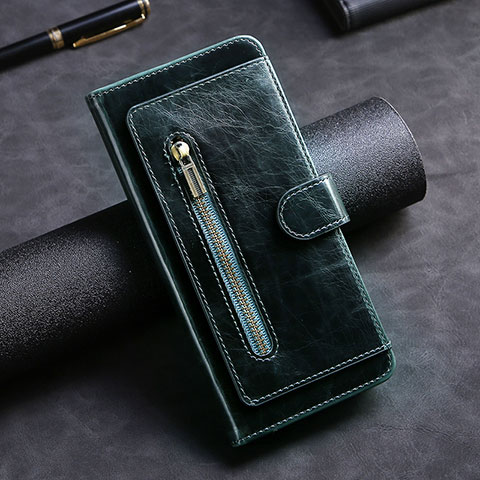 Coque Portefeuille Livre Cuir Etui Clapet JDK pour Xiaomi Mi 11i 5G Vert