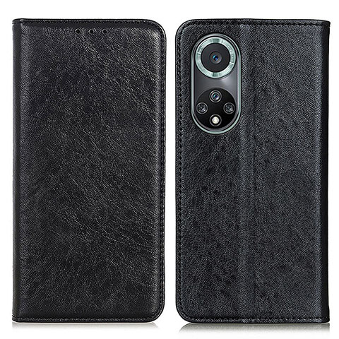 Coque Portefeuille Livre Cuir Etui Clapet K01Z pour Huawei Honor 50 Pro 5G Noir