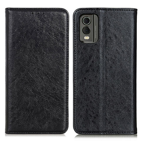 Coque Portefeuille Livre Cuir Etui Clapet K01Z pour Nokia C32 Noir