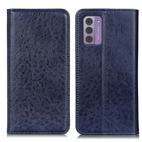 Coque Portefeuille Livre Cuir Etui Clapet K01Z pour Nokia G42 5G Bleu