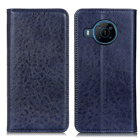 Coque Portefeuille Livre Cuir Etui Clapet K01Z pour Nokia X100 5G Bleu