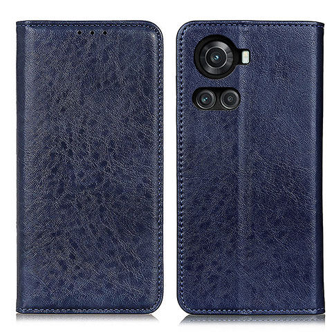 Coque Portefeuille Livre Cuir Etui Clapet K01Z pour OnePlus Ace 5G Bleu