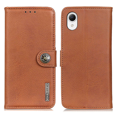 Coque Portefeuille Livre Cuir Etui Clapet K01Z pour Samsung Galaxy A23s Marron