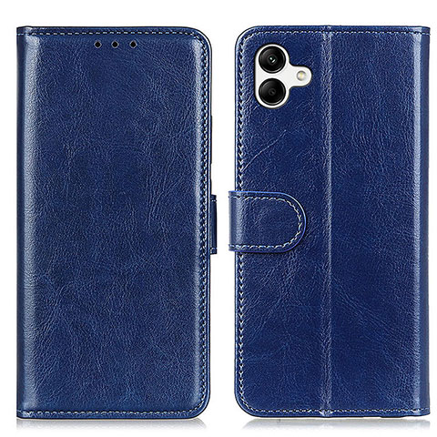 Coque Portefeuille Livre Cuir Etui Clapet K01Z pour Samsung Galaxy F04 Bleu