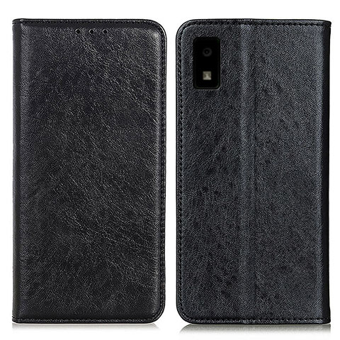 Coque Portefeuille Livre Cuir Etui Clapet K01Z pour Sharp Aquos wish Noir