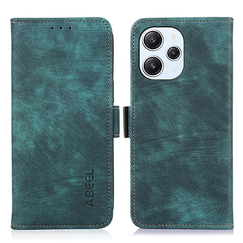 Coque Portefeuille Livre Cuir Etui Clapet K01Z pour Xiaomi Redmi 12 4G Vert