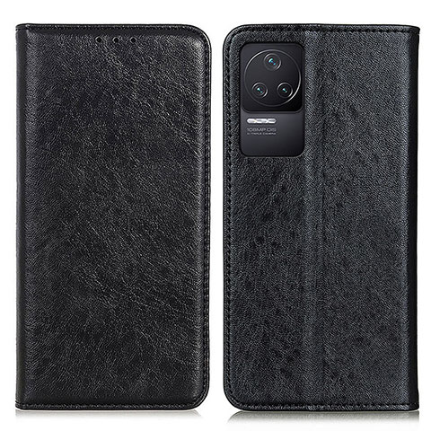 Coque Portefeuille Livre Cuir Etui Clapet K01Z pour Xiaomi Redmi K50 Pro 5G Noir