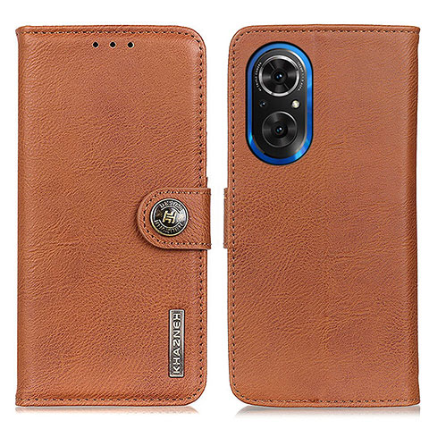 Coque Portefeuille Livre Cuir Etui Clapet K02Z pour Huawei Honor 50 SE 5G Marron