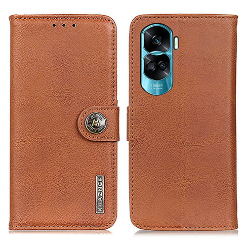 Coque Portefeuille Livre Cuir Etui Clapet K02Z pour Huawei Honor 90 Lite 5G Marron