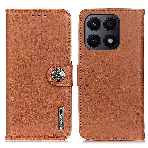 Coque Portefeuille Livre Cuir Etui Clapet K02Z pour Huawei Honor X8a 4G Marron