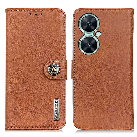 Coque Portefeuille Livre Cuir Etui Clapet K02Z pour Huawei Nova 11i Marron