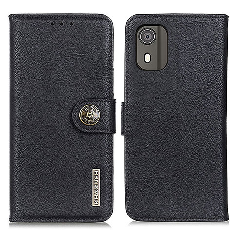 Coque Portefeuille Livre Cuir Etui Clapet K02Z pour Nokia C02 Noir