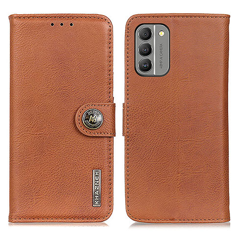 Coque Portefeuille Livre Cuir Etui Clapet K02Z pour Nokia G400 5G Marron