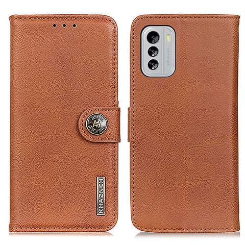 Coque Portefeuille Livre Cuir Etui Clapet K02Z pour Nokia G60 5G Marron