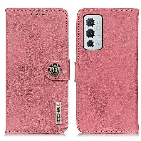 Coque Portefeuille Livre Cuir Etui Clapet K02Z pour OnePlus 9RT 5G Rose