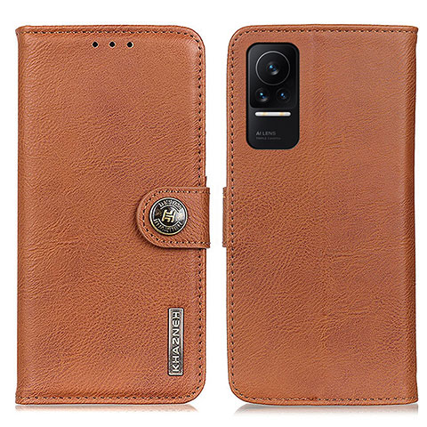 Coque Portefeuille Livre Cuir Etui Clapet K02Z pour Xiaomi Civi 5G Marron