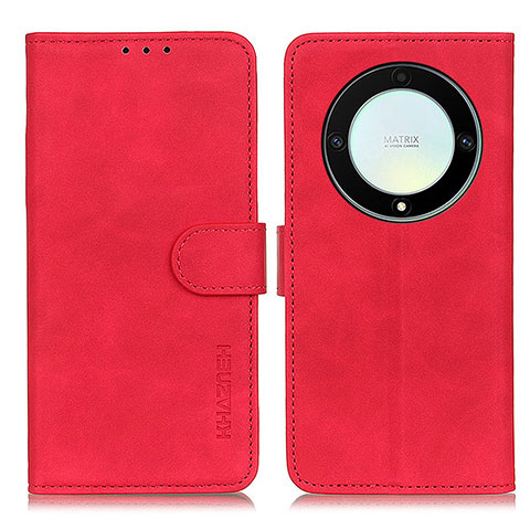 Coque Portefeuille Livre Cuir Etui Clapet K03Z pour Huawei Honor Magic5 Lite 5G Rouge