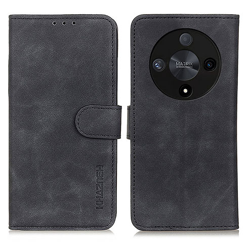 Coque Portefeuille Livre Cuir Etui Clapet K03Z pour Huawei Honor Magic6 Lite 5G Noir