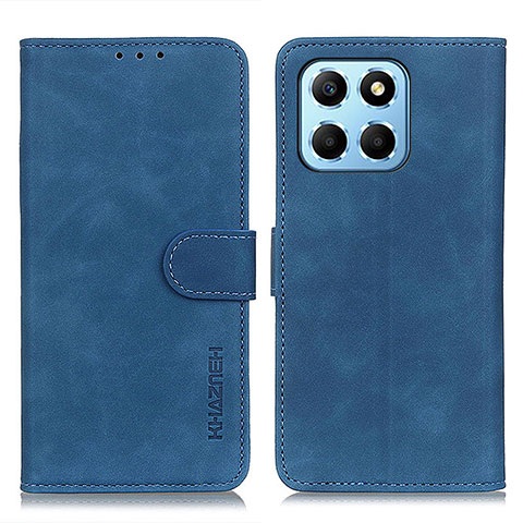 Coque Portefeuille Livre Cuir Etui Clapet K03Z pour Huawei Honor X8 5G Bleu