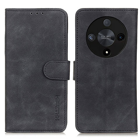 Coque Portefeuille Livre Cuir Etui Clapet K03Z pour Huawei Honor X9b 5G Noir