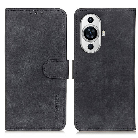 Coque Portefeuille Livre Cuir Etui Clapet K03Z pour Huawei Nova 11 Ultra Noir