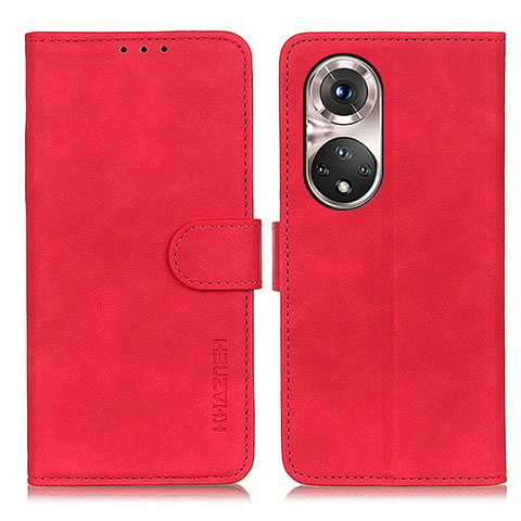 Coque Portefeuille Livre Cuir Etui Clapet K03Z pour Huawei Nova 9 Pro Rouge