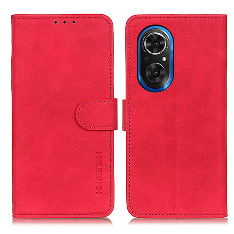 Coque Portefeuille Livre Cuir Etui Clapet K03Z pour Huawei Nova 9 SE Rouge