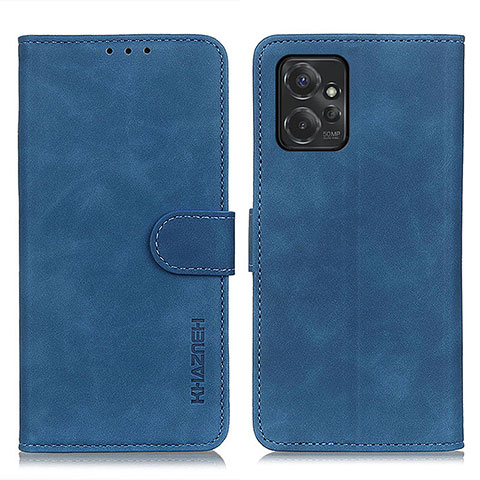 Coque Portefeuille Livre Cuir Etui Clapet K03Z pour Motorola Moto G Power 5G (2023) Bleu