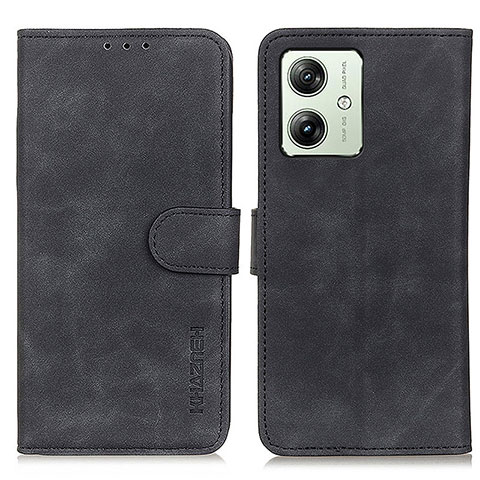 Coque Portefeuille Livre Cuir Etui Clapet K03Z pour Motorola Moto G54 5G Noir