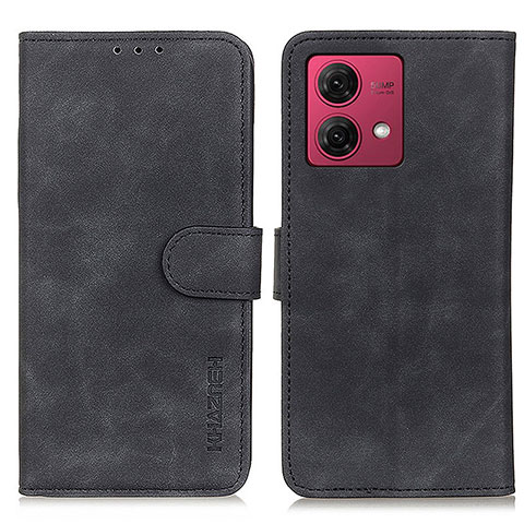 Coque Portefeuille Livre Cuir Etui Clapet K03Z pour Motorola Moto G84 5G Noir